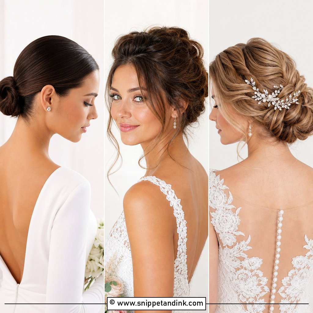 20 Hair Up Styles Wedding Ideas for Timeless Beauty