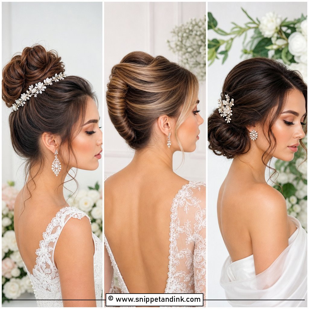 20 Hair Up Styles for Wedding for a Chic Finish