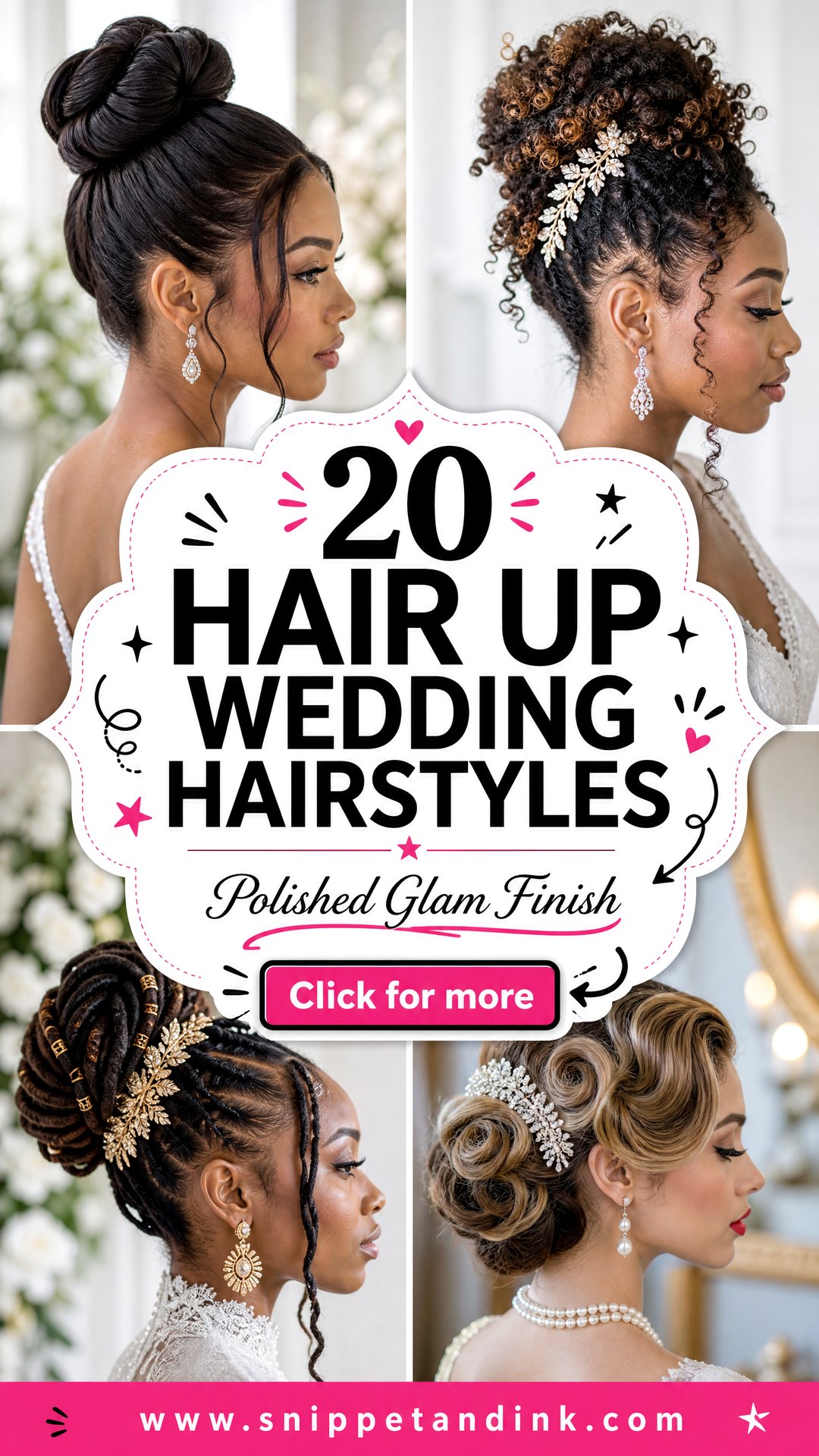 20 Hair Up Wedding Hairstyles for Polished Glam - 20 Hair Up Wedding Hairstyles for Polished Glam