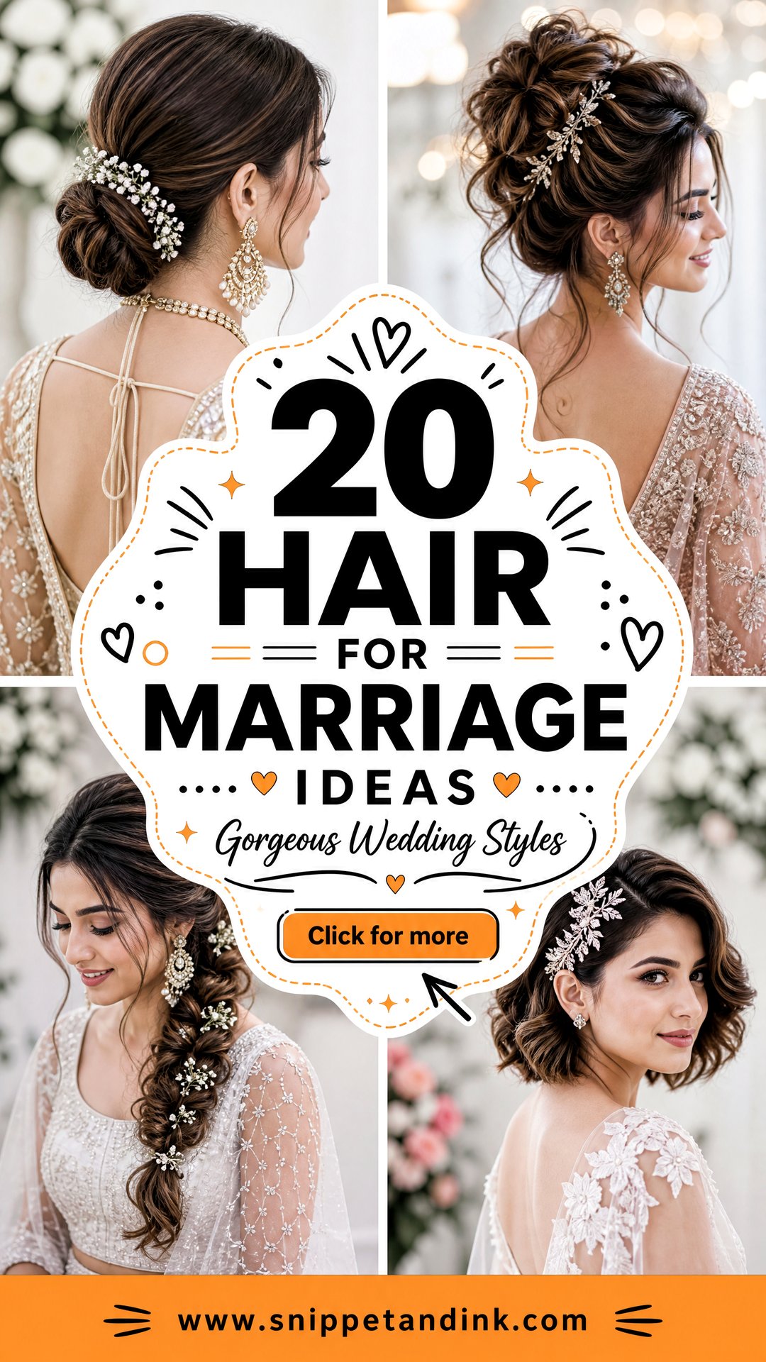 20 Hair for Marriage Ideas Gorgeous Styles to Inspire - 20 Hair for Marriage Ideas: Gorgeous Styles to Inspire