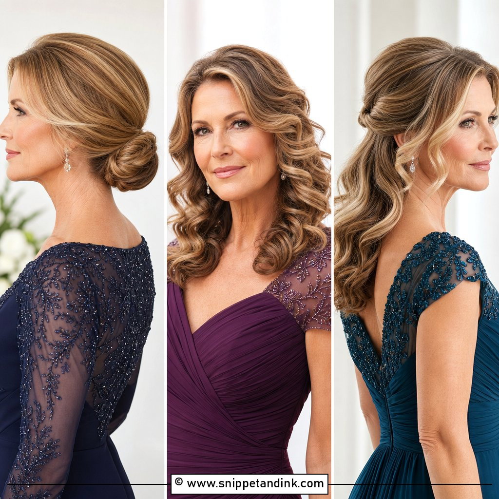 20 Hair for Mother of the Bride Ideas Elegant Looks