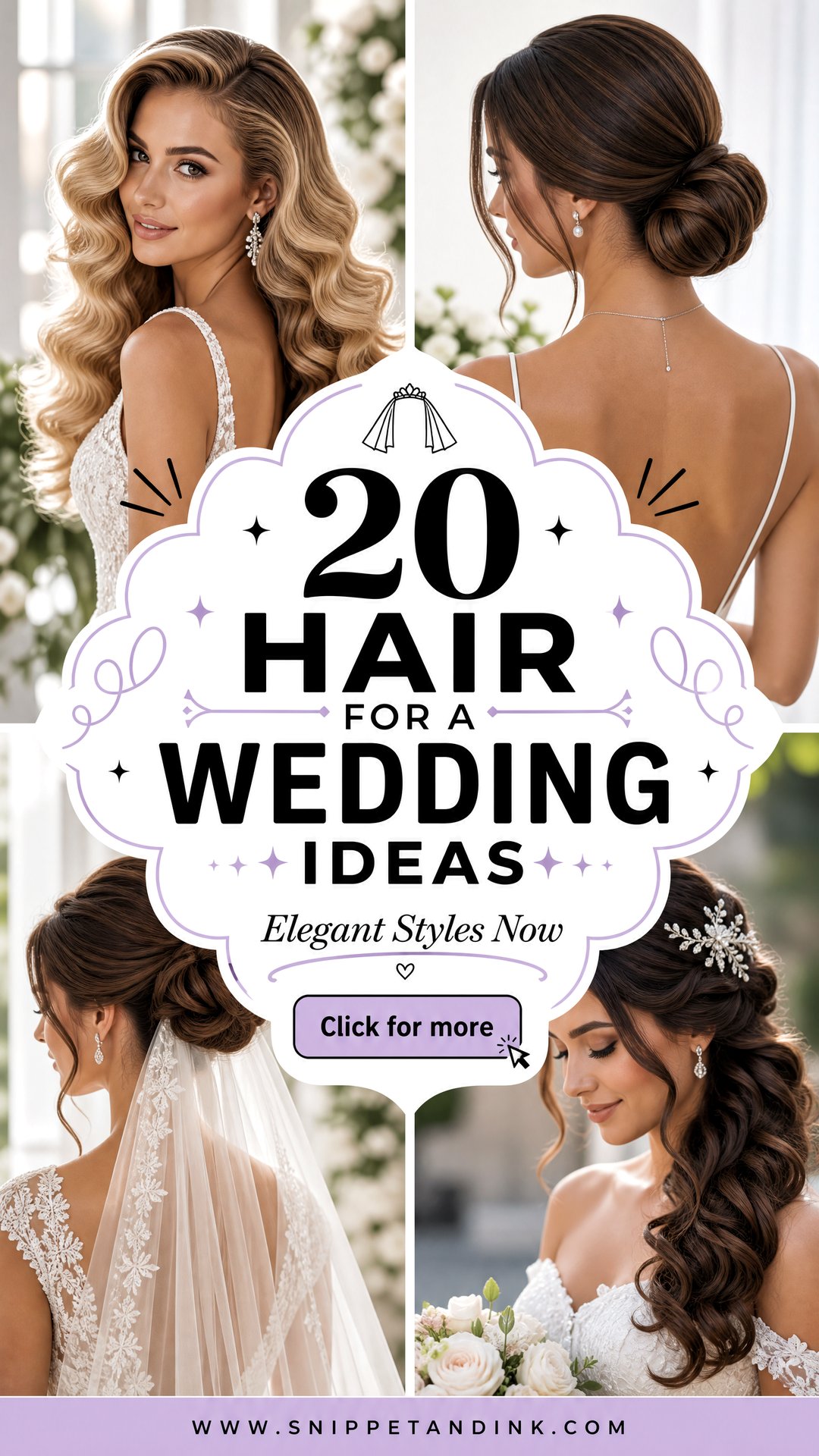 20 Hair for a Wedding Ideas Elegant Styles to Try Now - 20 Hair for a Wedding Ideas: Elegant Styles to Try Now