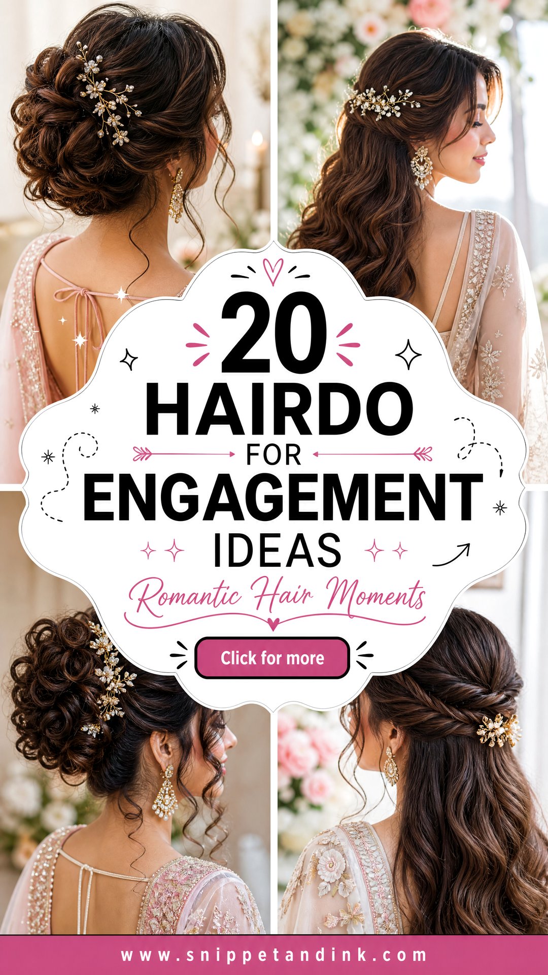 20 Hairdo for Engagement Ideas for a Romantic Look - 20 Hairdo for Engagement Ideas for a Romantic Look