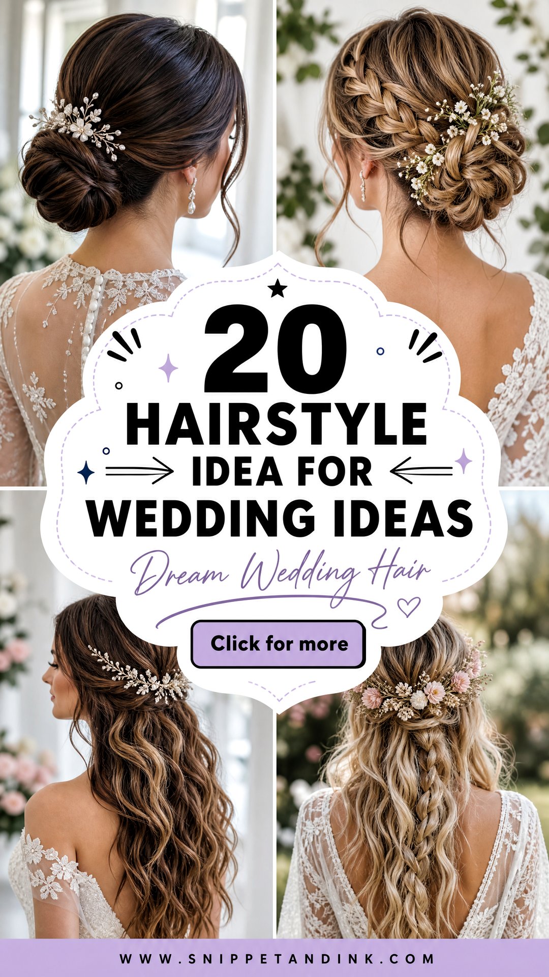20 Hairstyle Idea for Wedding Ideas to Inspire You - 20 Hairstyle Idea for Wedding Ideas to Inspire You