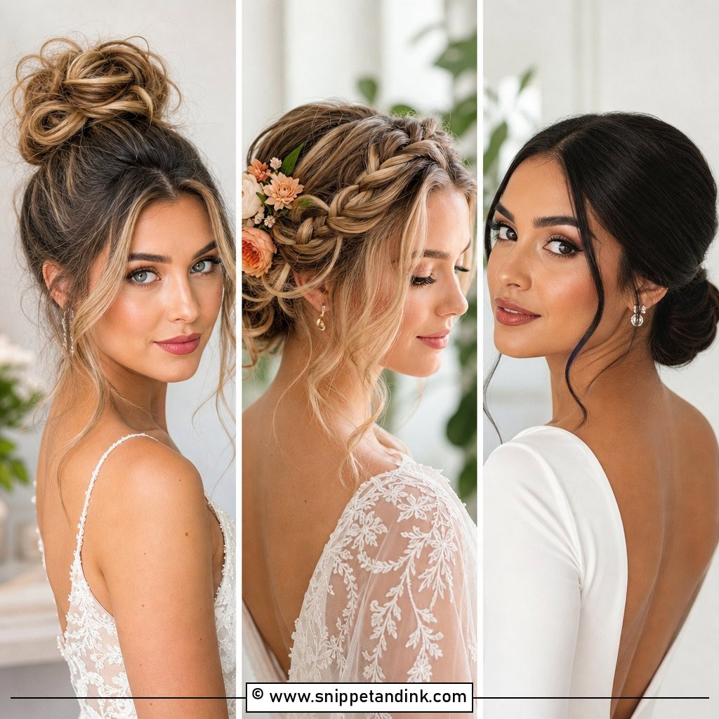 20 Hairstyle for Bridal Ideas for a Dreamy Wedding Look