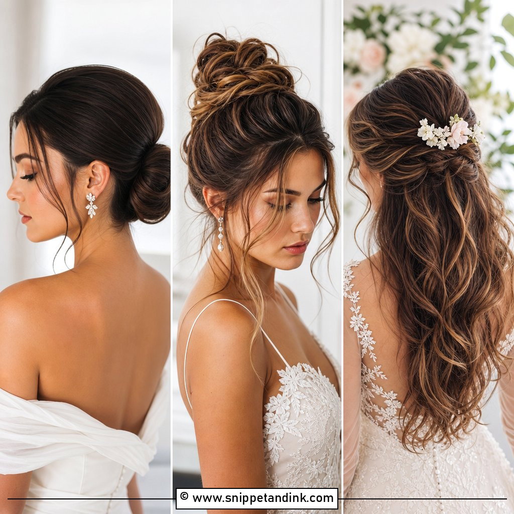 20 Hairstyle for Medium Hair Wedding Ideas for Elegance