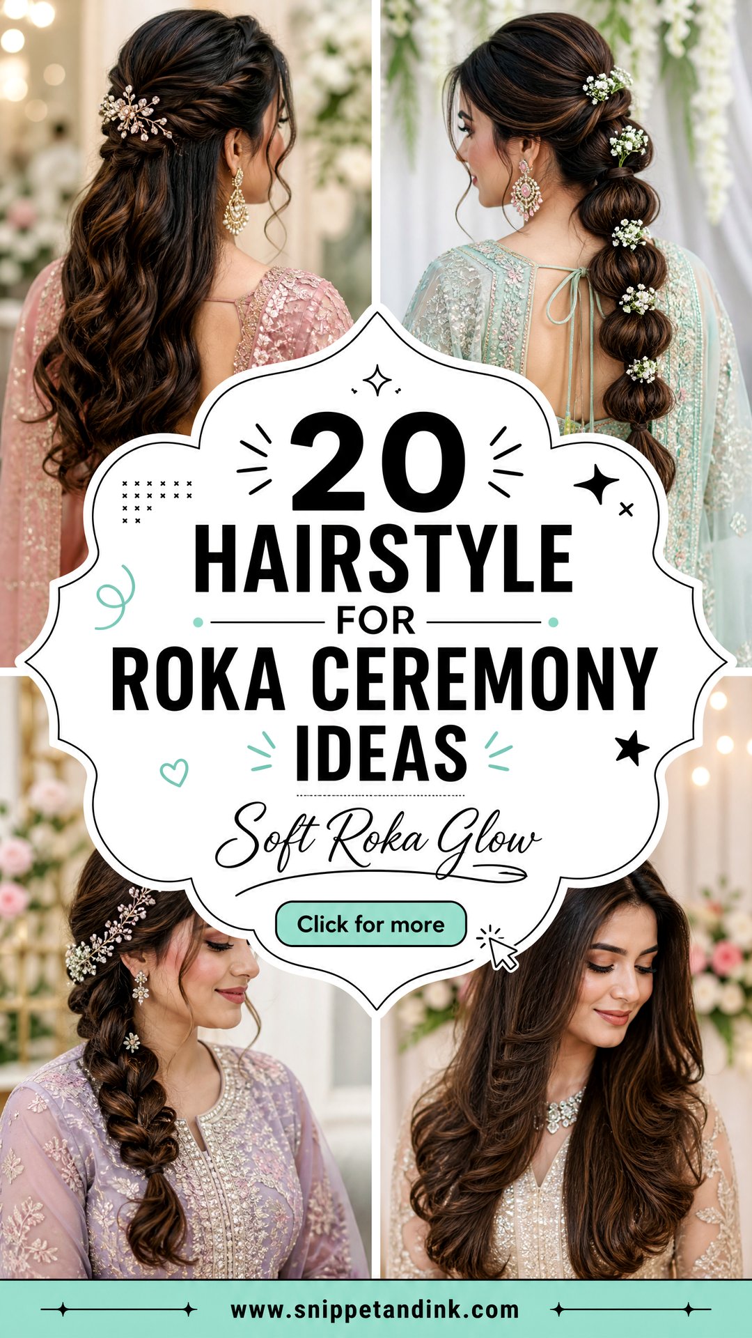 20 Hairstyle for Roka Ceremony Ideas for a Soft Glow - 20 Hairstyle for Roka Ceremony Ideas for a Soft Glow