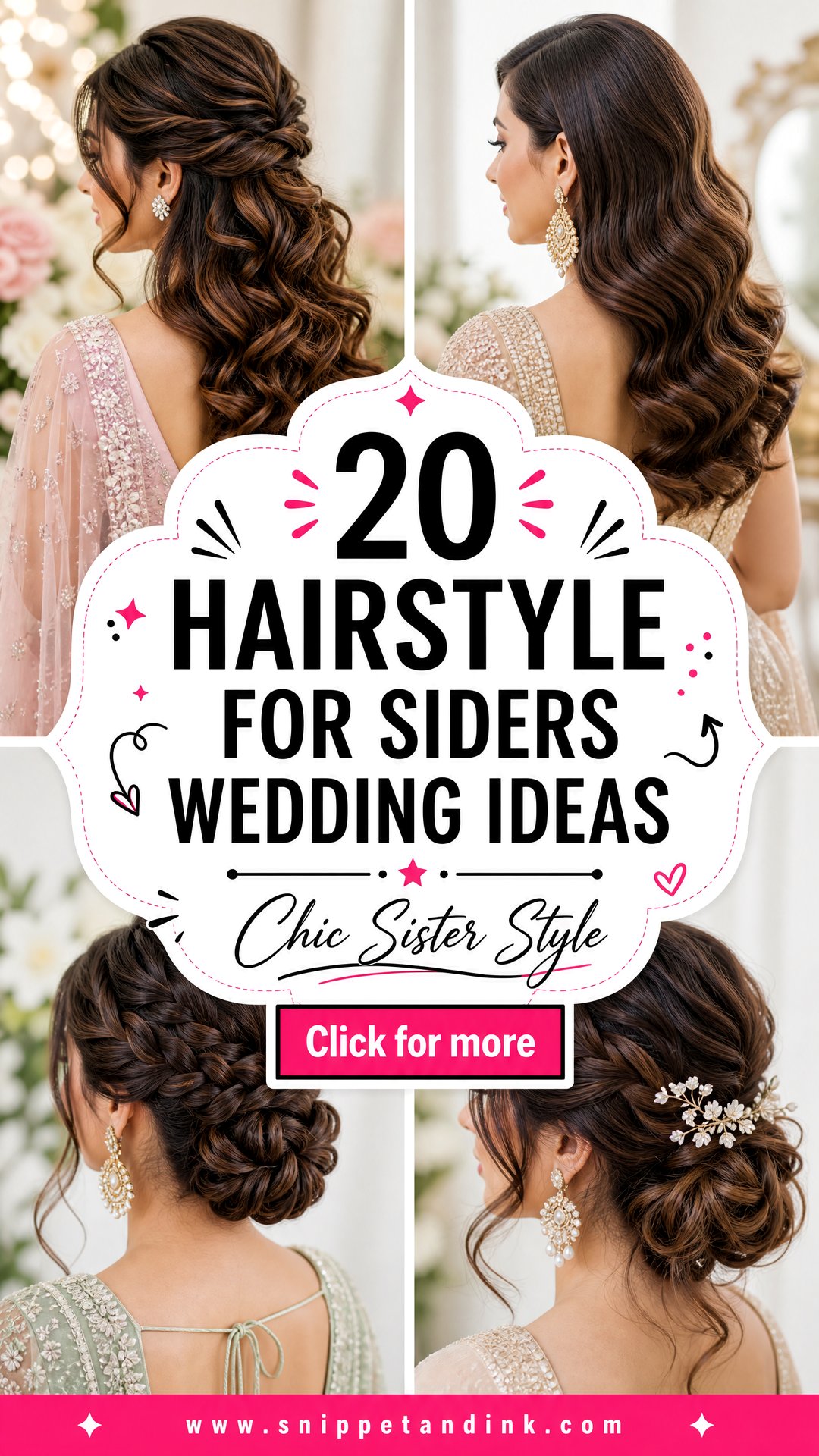 20 Hairstyle for Siders Wedding Ideas for Chic Guests - 20 Hairstyle for Siders Wedding Ideas for Chic Guests