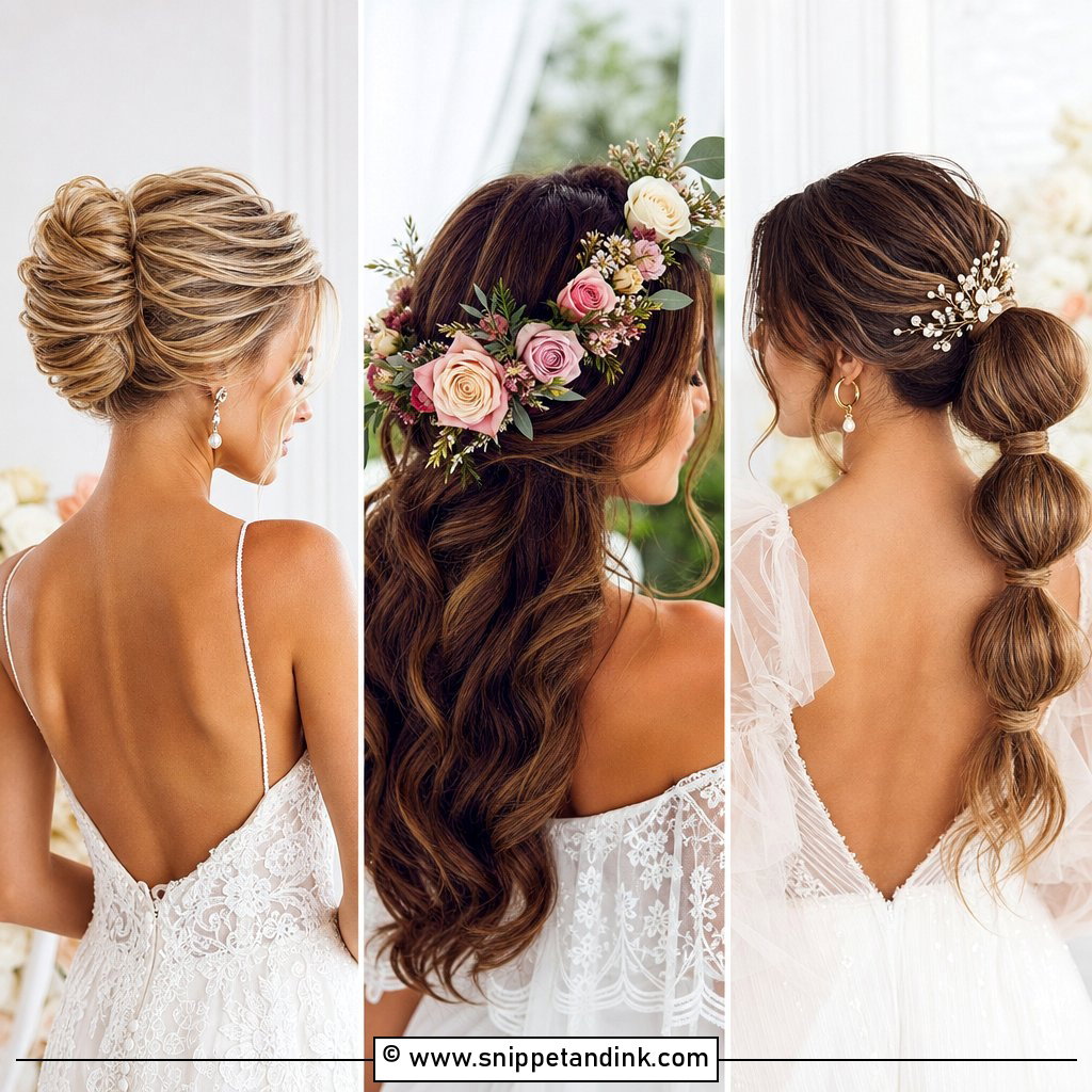 20 Hairstyle for Wedding Party Ideas for Glam Looks