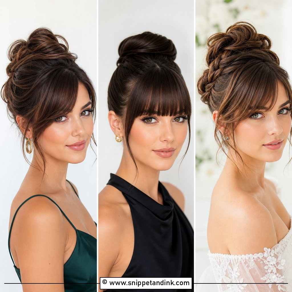 20 Hairstyle with Bangs for Wedding Ideas That Shine