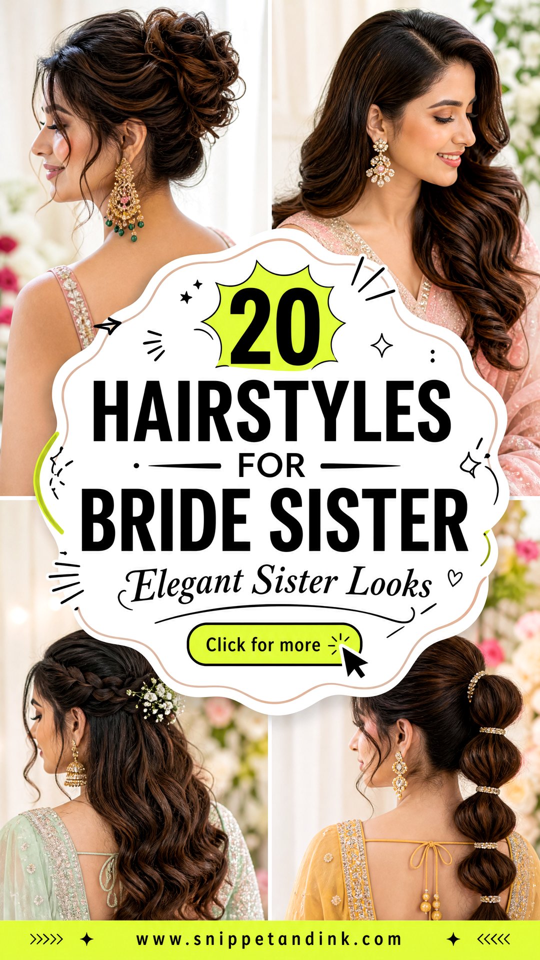 20 Hairstyles for Bride Sister Elegant Family Looks - 20 Hairstyles for Bride Sister: Elegant Family Looks