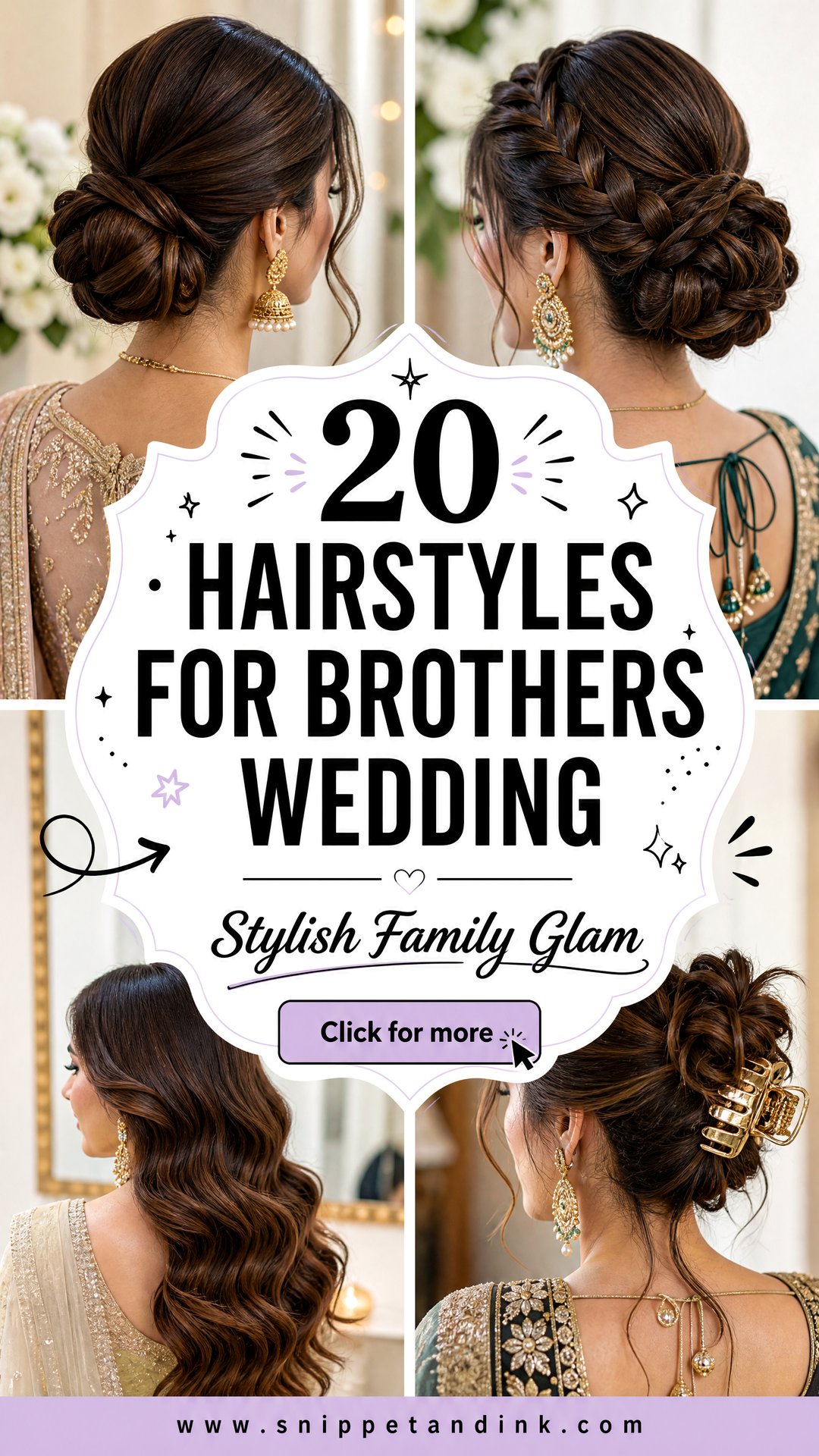 20 Hairstyles for Brothers Wedding Stylish Family Looks - 20 Hairstyles for Brothers Wedding: Stylish Family Looks