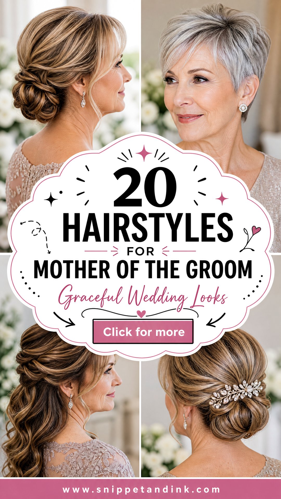 20 Hairstyles for Mother of the Groom Graceful Looks - 20 Hairstyles for Mother of the Groom: Graceful Looks