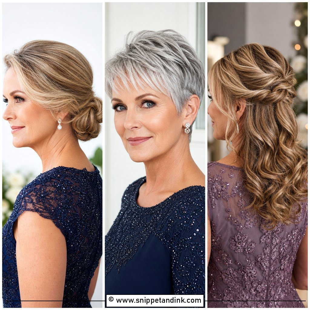 20 Hairstyles for Mother of the Groom Graceful Looks