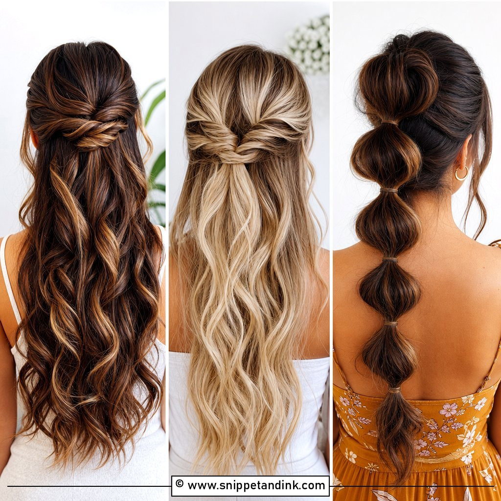 20 Hairstyles for Wedding Guest Medium Easy Chic Ideas