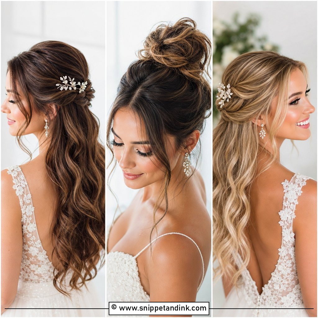 20 Hairstyles for the Bride Stunning Wedding Looks