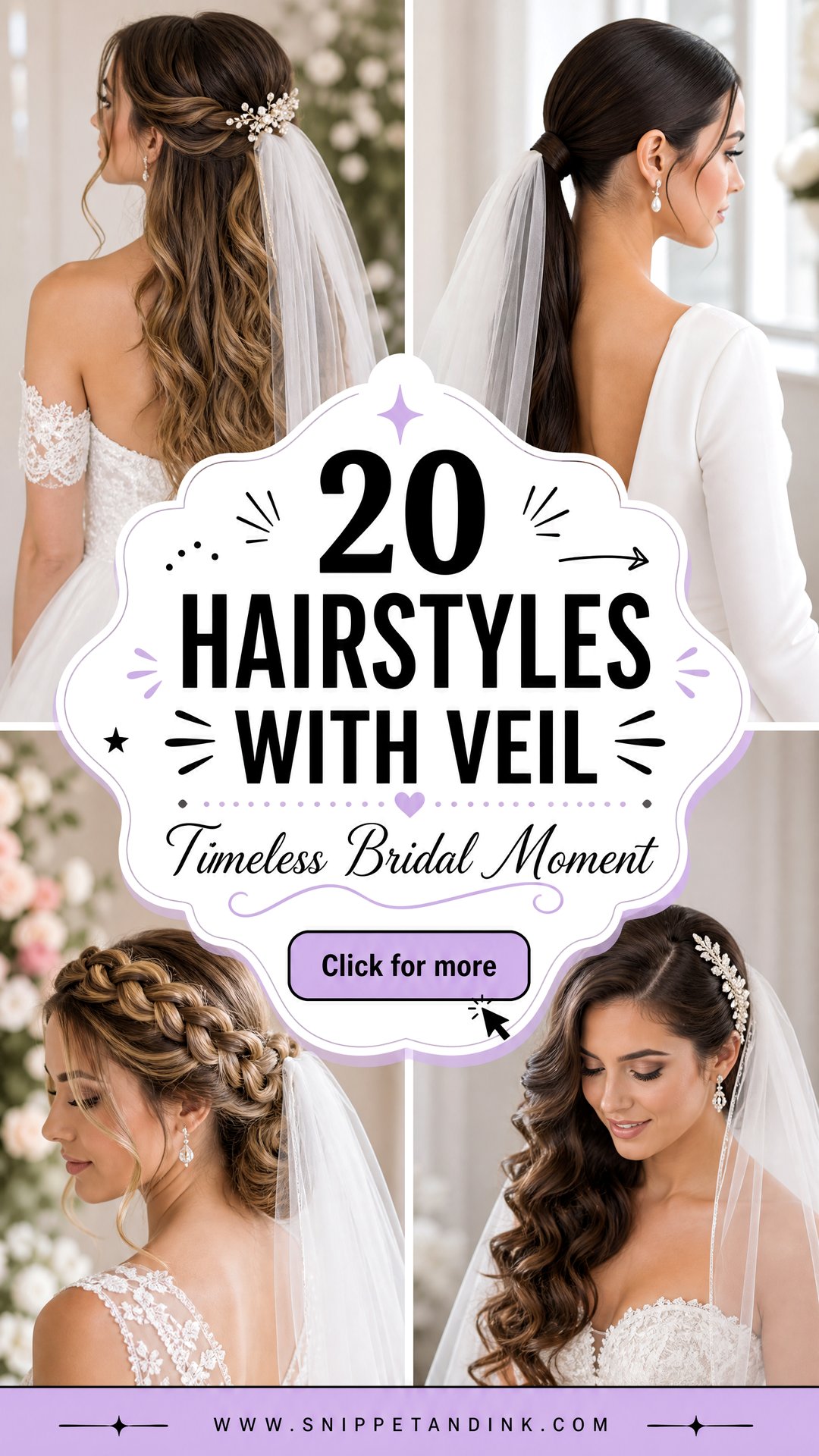 20 Hairstyles with Veil for a Timeless Bridal Moment - 20 Hairstyles with Veil for a Timeless Bridal Moment