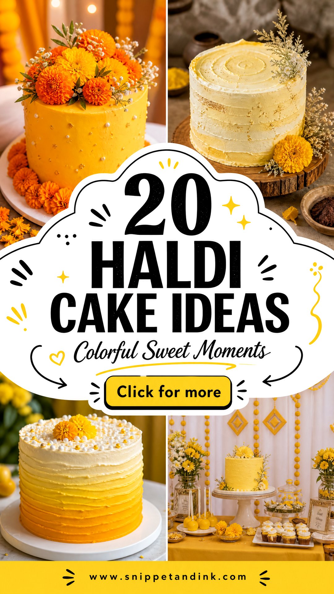 20 Haldi Cake Ideas for Colorful Celebration Moments - 20 Haldi Cake Ideas for Colorful Celebration Moments