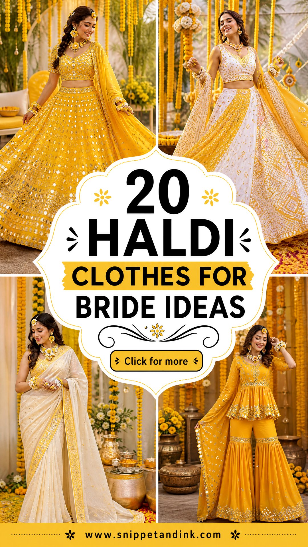20 Haldi Clothes for Bride Ideas for a Radiant Celebration - 20 Haldi Clothes for Bride Ideas for a Radiant Celebration
