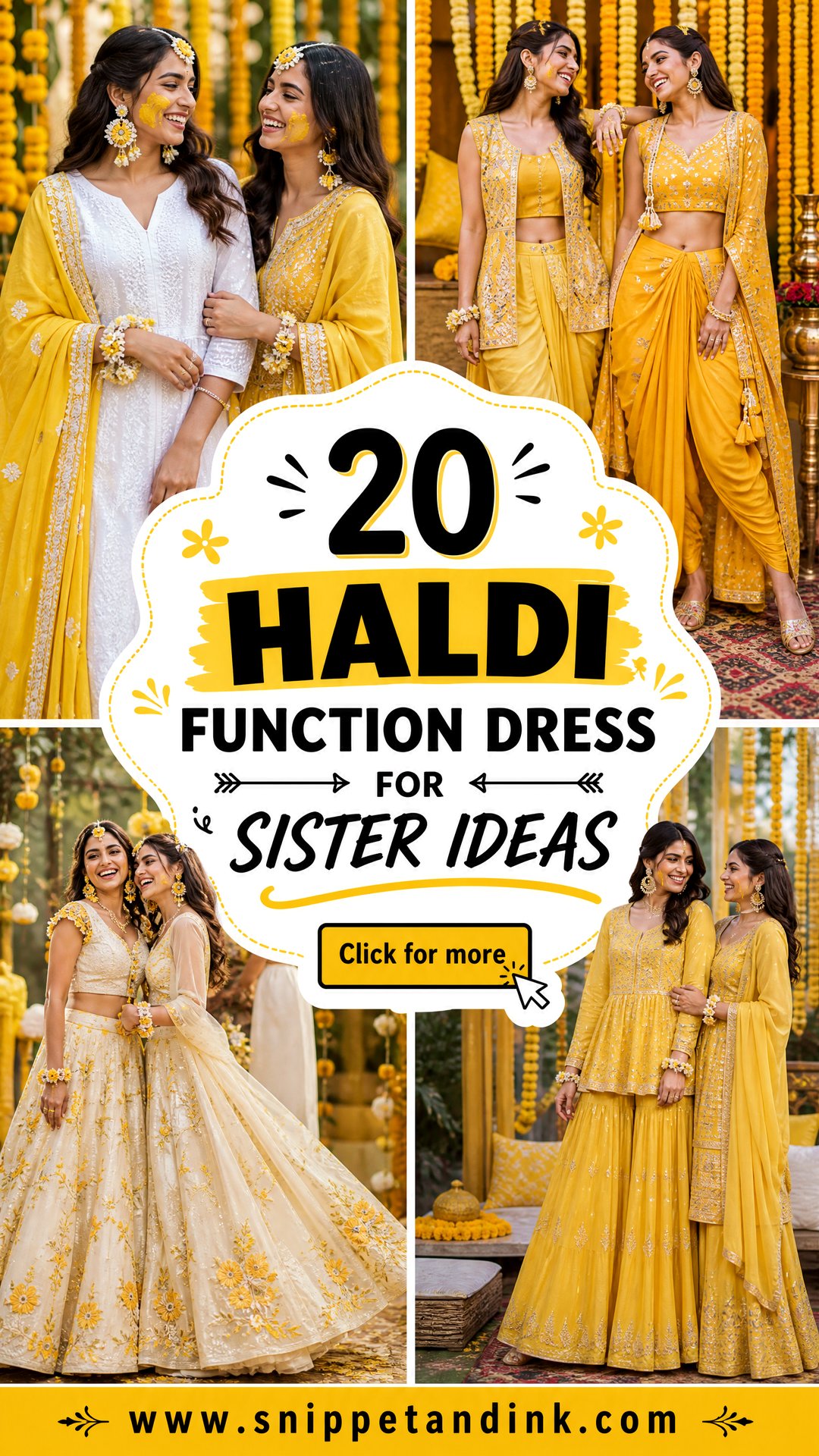 20 Haldi Function Dress for Sister Ideas for a Joyful Family Look - 20 Haldi Function Dress for Sister Ideas for a Joyful Family Look