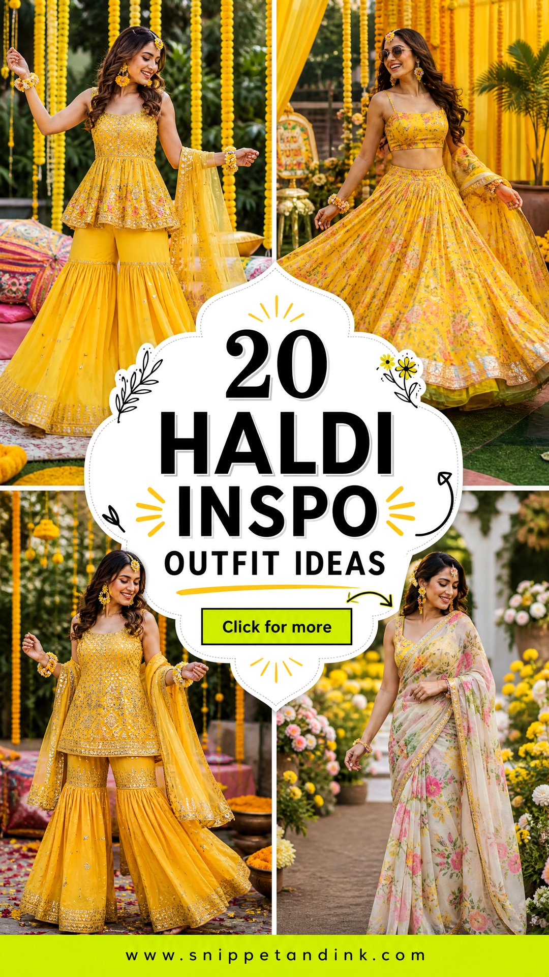 20 Haldi Inspo Outfit Ideas for a Bright Trendy Celebration - 20 Haldi Inspo Outfit Ideas for a Bright, Trendy Celebration