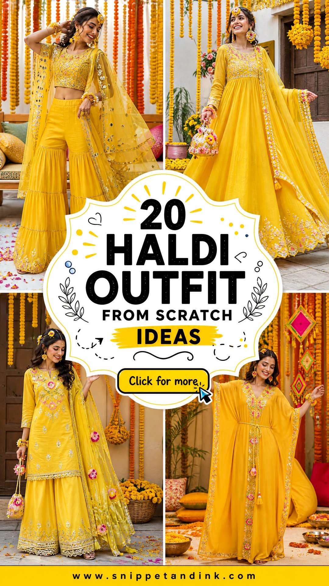 20 Haldi Outfit From Scratch Ideas for Creative DIY Brides - 20 Haldi Outfit From Scratch Ideas for Creative DIY Brides