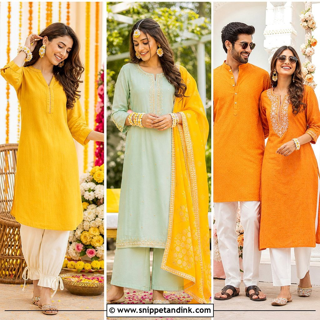 20 Haldi Outfit for Bride Brother Ideas for Festive Style