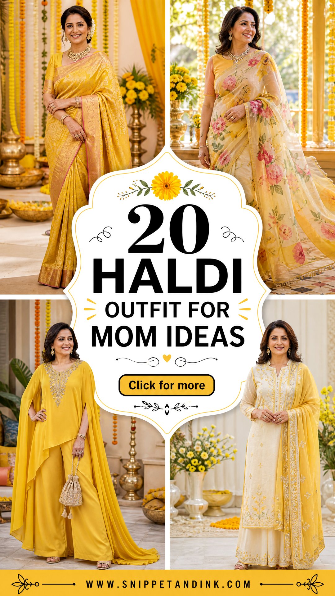 20 Haldi Outfit for Mom Ideas for Elegant Festive Style - 20 Haldi Outfit for Mom Ideas for Elegant Festive Style