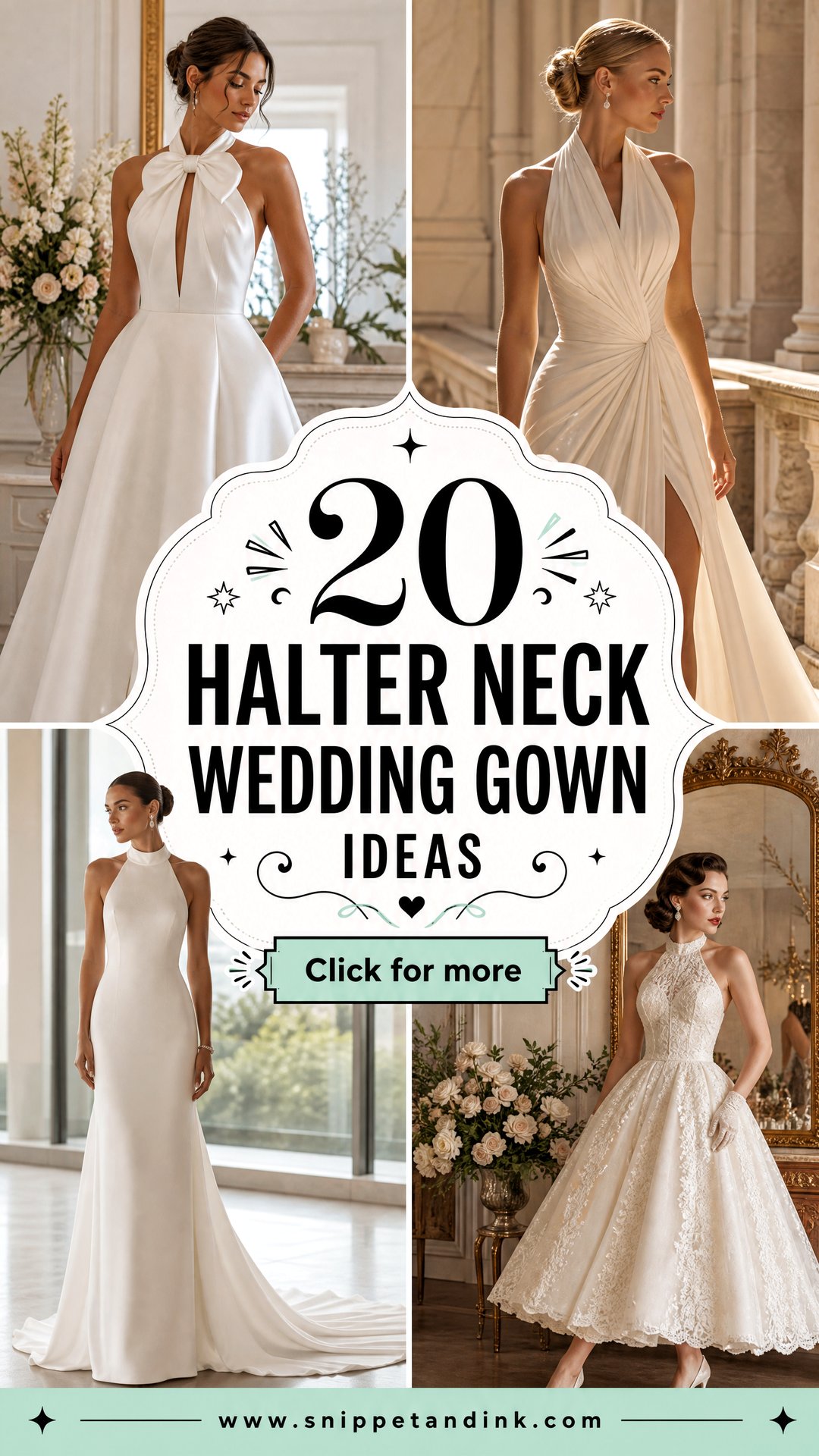 20 Halter Neck Wedding Gown Ideas Elegant Picks for Brides - 20 Halter Neck Wedding Gown Ideas: Elegant Picks for Brides