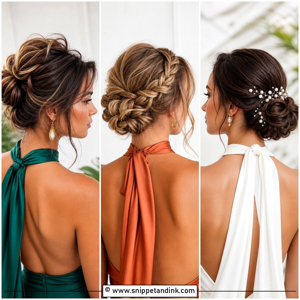 20 Halter Neck Wedding Hairstyles for Flattering Bridal Looks