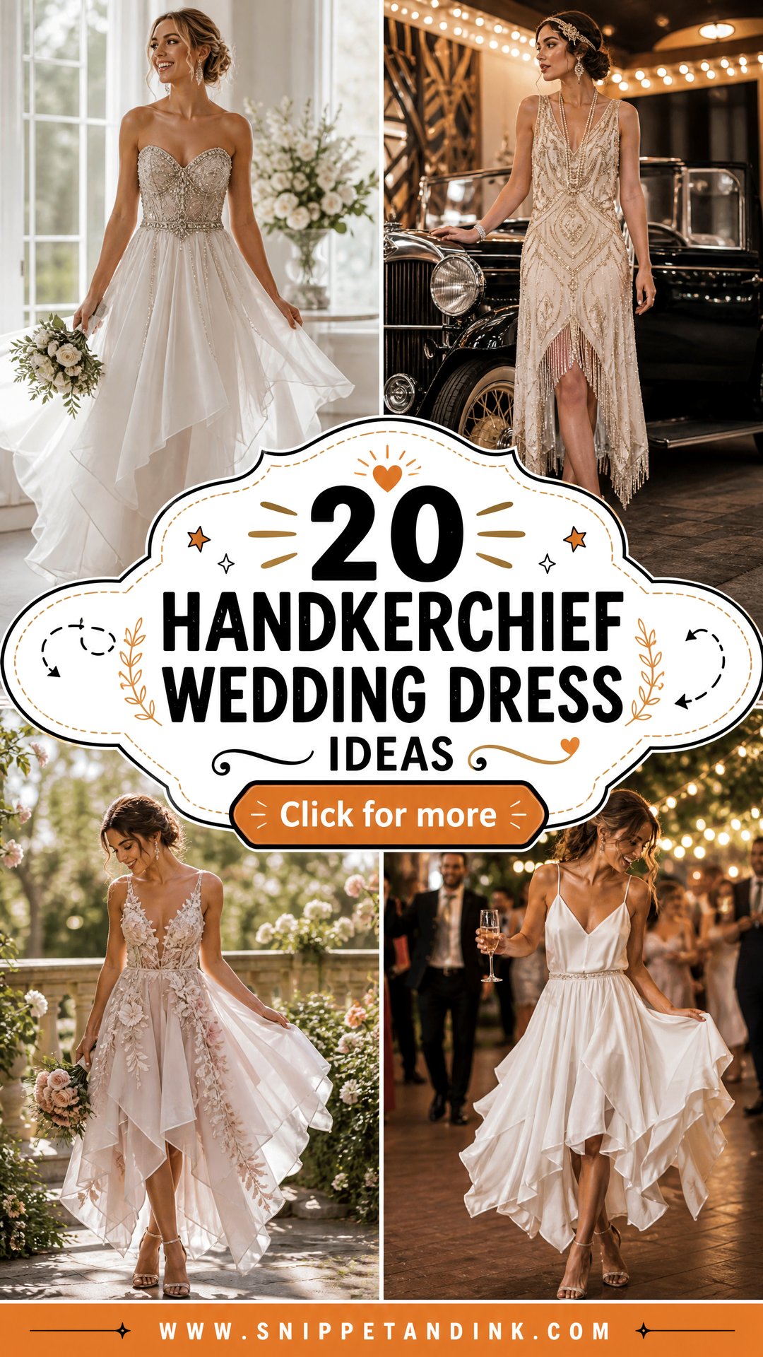 20 Handkerchief Wedding Dress Ideas Whimsical Picks for Brides - 20 Handkerchief Wedding Dress Ideas: Whimsical Picks for Brides