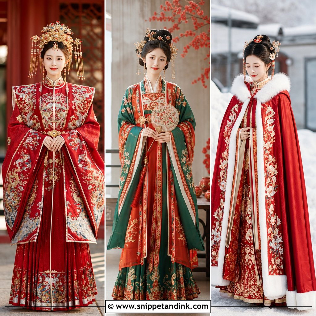 20 Hanfu Wedding Dress Ideas for a Regal Chinese Celebration