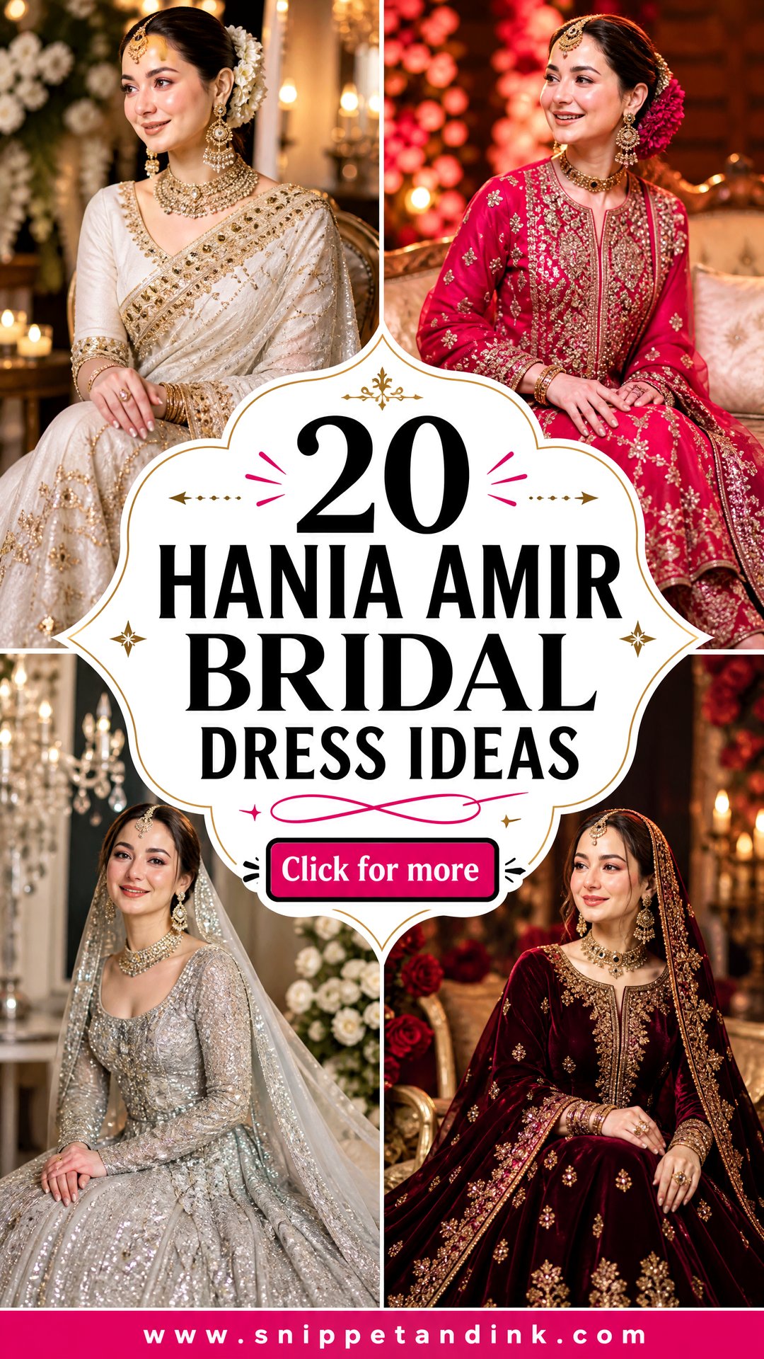 20 Hania Amir Bridal Dress Ideas Celebrity Style for Brides - 20 Hania Amir Bridal Dress Ideas: Celebrity Style for Brides