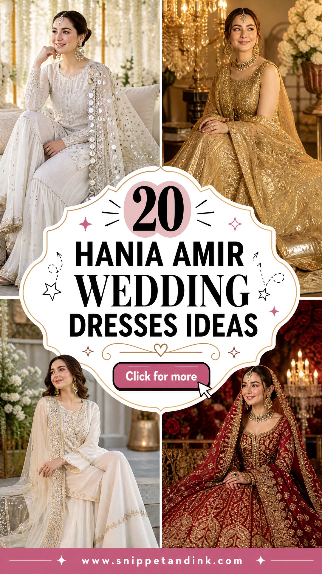20 Hania Amir Wedding Dresses for a Celebrity-Inspired Look - 20 Hania Amir Wedding Dresses for a Celebrity-Inspired Look