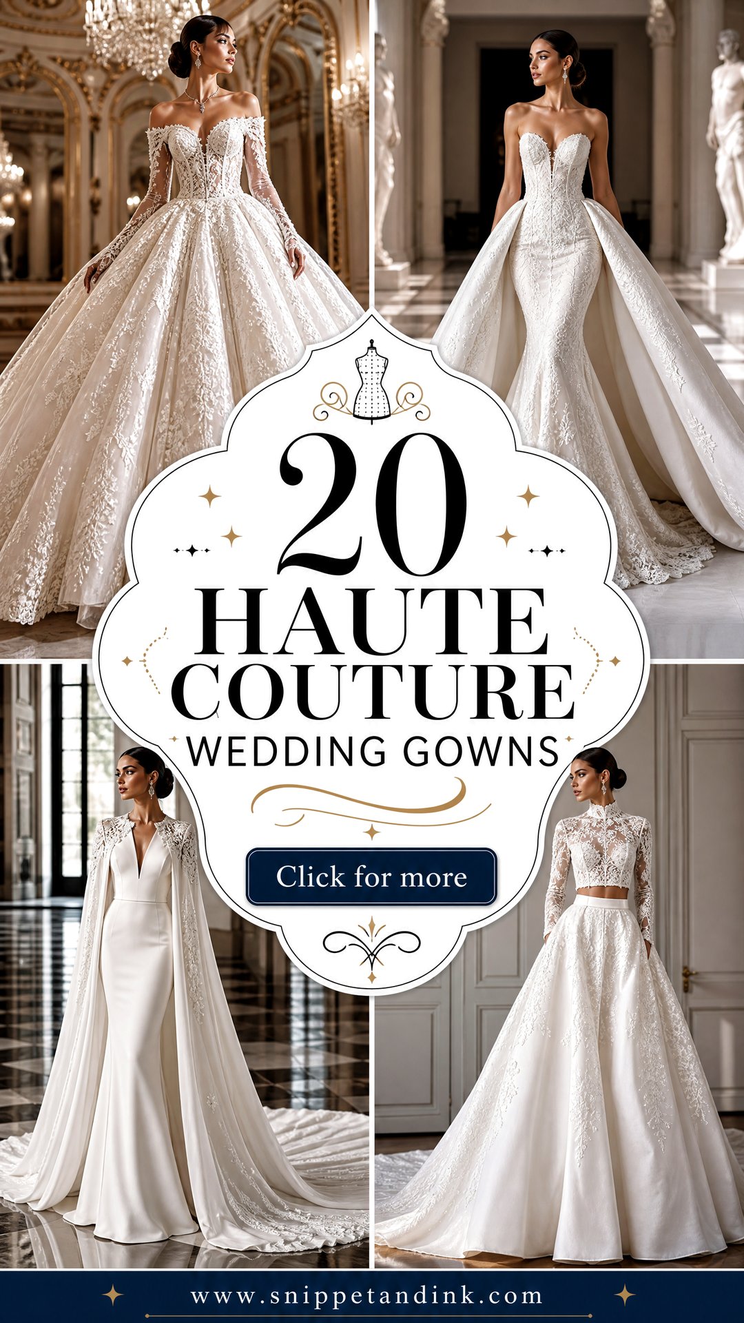 20 Haute Couture Wedding Gowns Runway Inspiration for Brides - 20 Haute Couture Wedding Gowns: Runway Inspiration for Brides