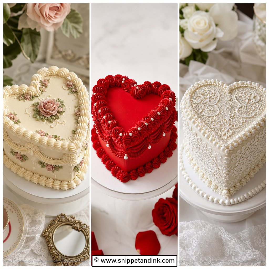 20 Heart Shaped Wedding Cakes for Sweet Romantic Style