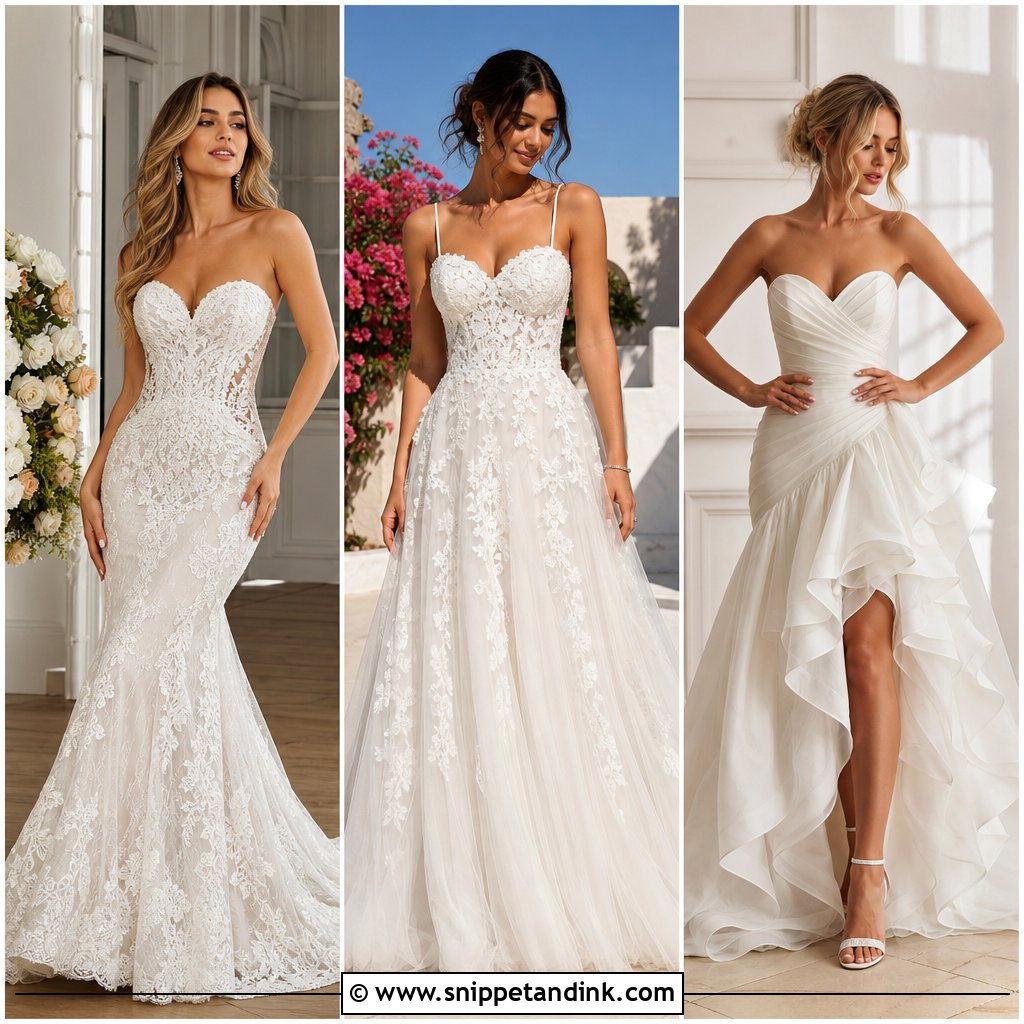 20 Heart Shaped Wedding Dress Ideas: Romantic Picks for Brides