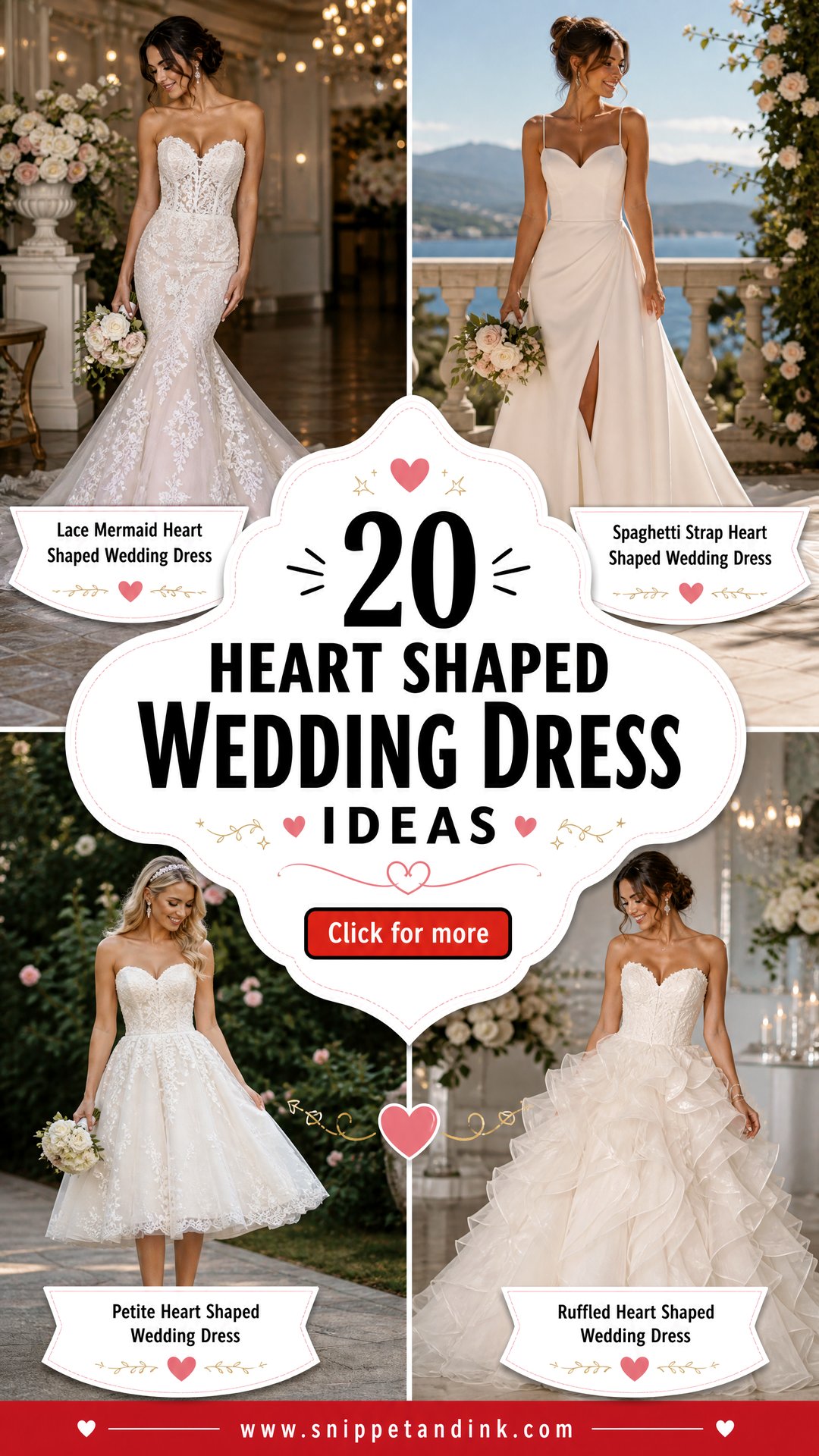 20 Heart Shaped Wedding Dress Ideas Romantic Picks for Brides - 20 Heart Shaped Wedding Dress Ideas: Romantic Picks for Brides