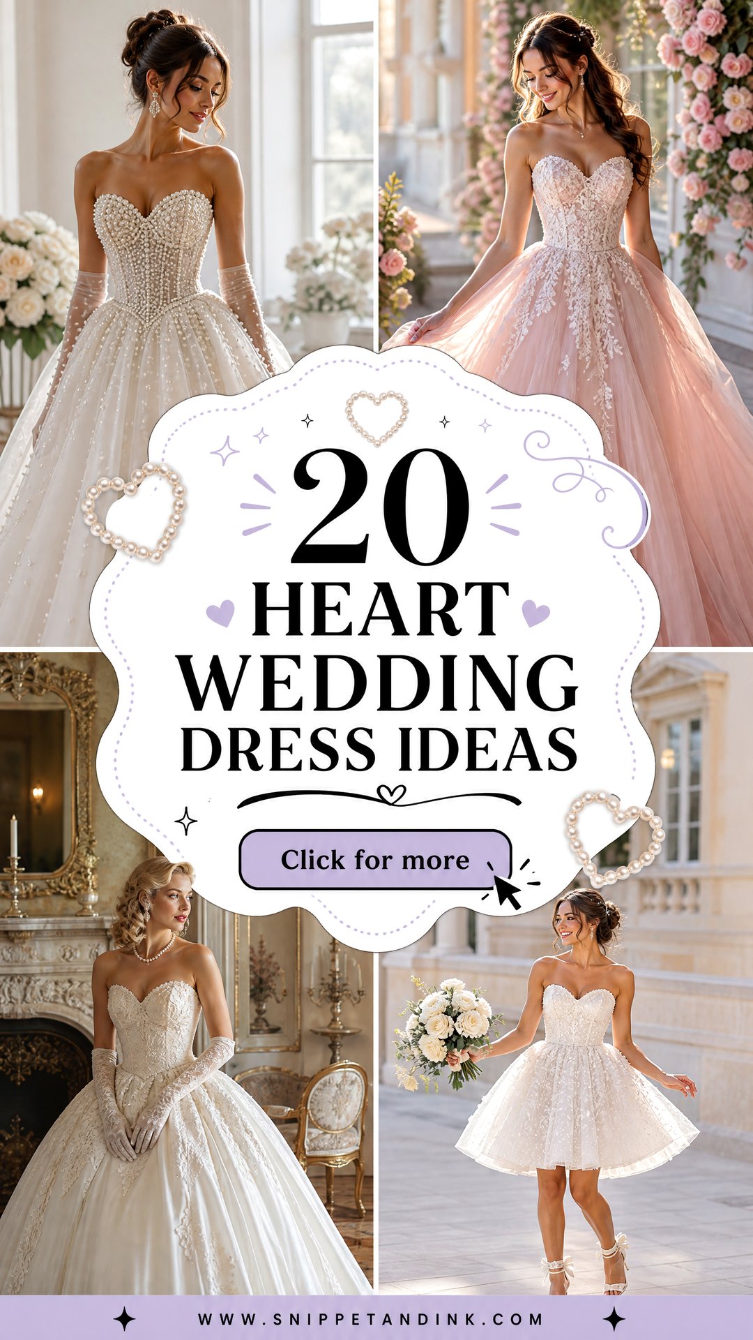 20 Heart Wedding Dress Ideas Romantic Styles for Modern Brides - 20 Heart Wedding Dress Ideas: Romantic Styles for Modern Brides