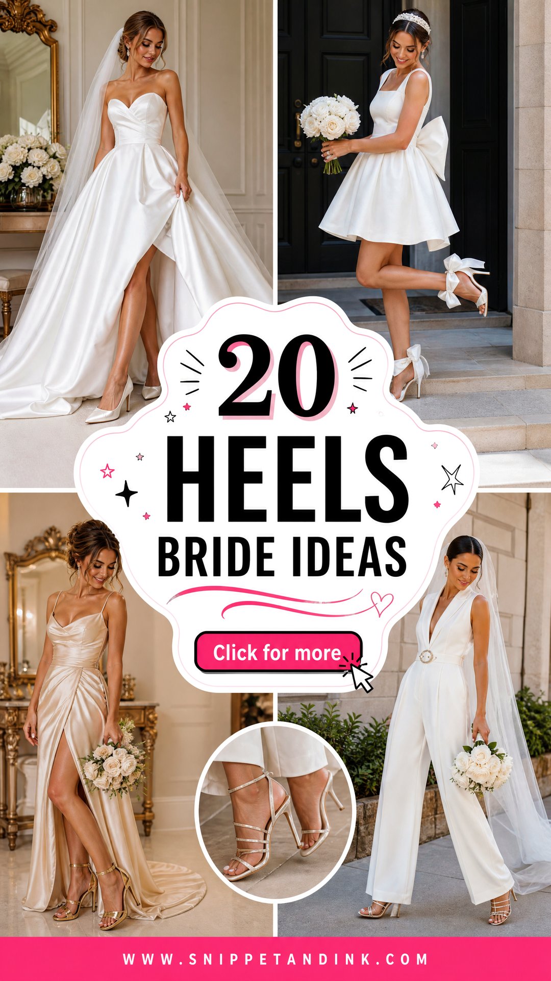20 Heels Bride Ideas Chic Bridal Shoes for Every Style - 20 Heels Bride Ideas: Chic Bridal Shoes for Every Style
