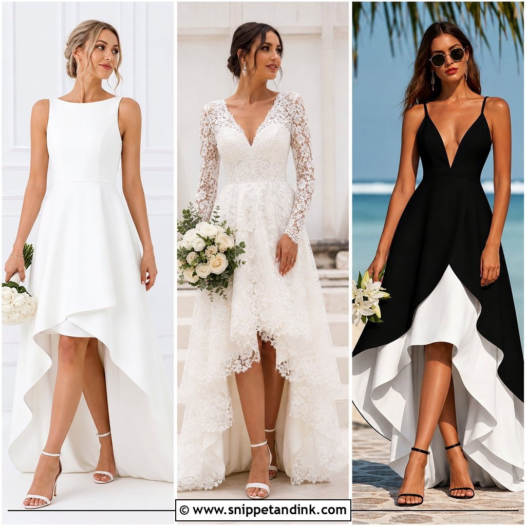 20 Hi Lo Wedding Dress Ideas: Dramatic Styles for Modern Brides