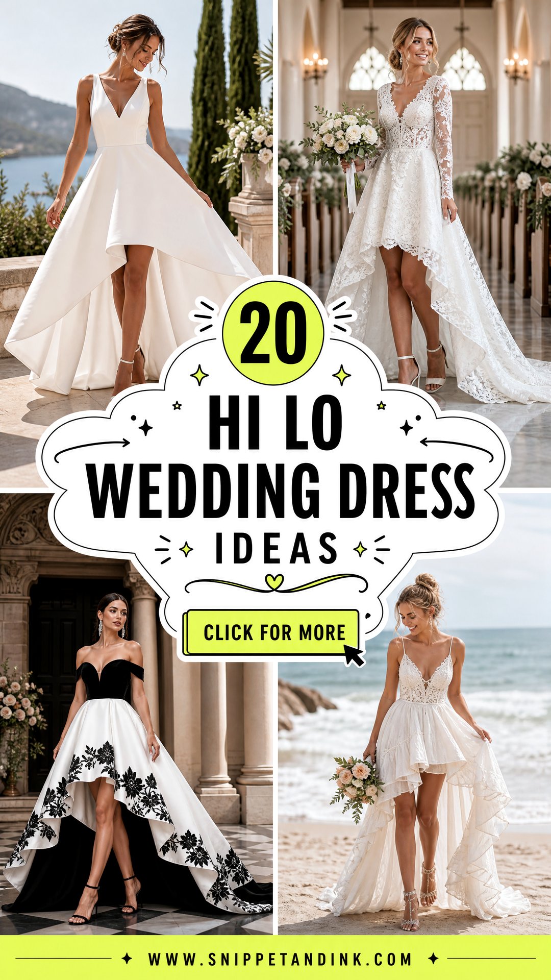 20 Hi Lo Wedding Dress Ideas Dramatic Styles for Modern Brides - 20 Hi Lo Wedding Dress Ideas: Dramatic Styles for Modern Brides