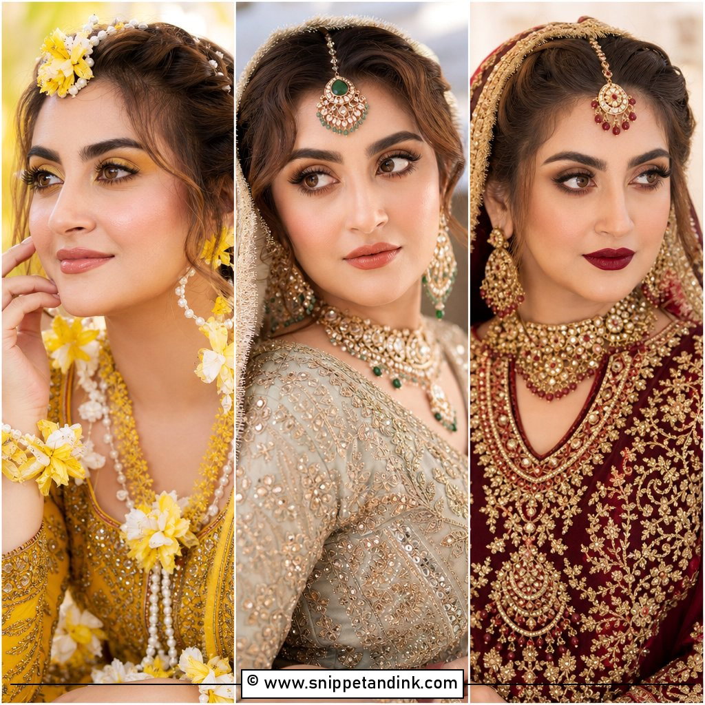 20 Hiba Bukhari Bridal Look Ideas for Glam Brides