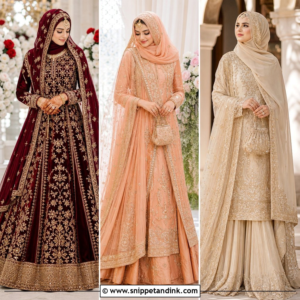20 Hijab Dulhan Ideas for a Picture-Perfect Wedding Look