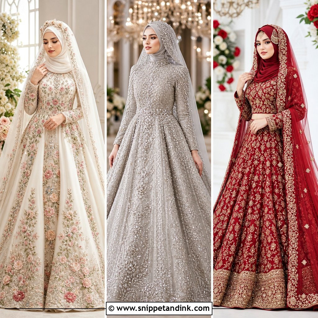 20 Hijabi Bride Dress Ideas for a Modest, Elegant Wedding