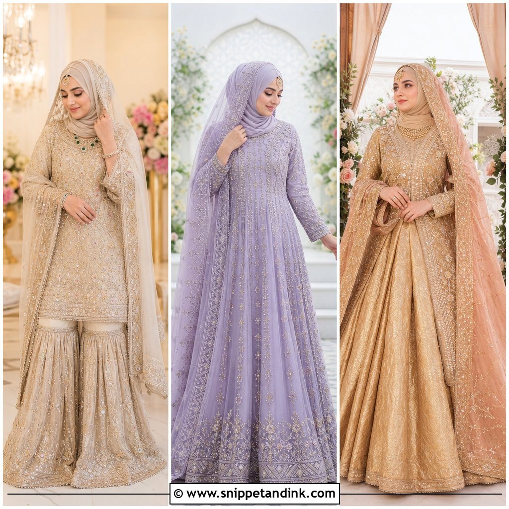 20 Hijabi Pakistani Bride Ideas for a Regal Nikah Look