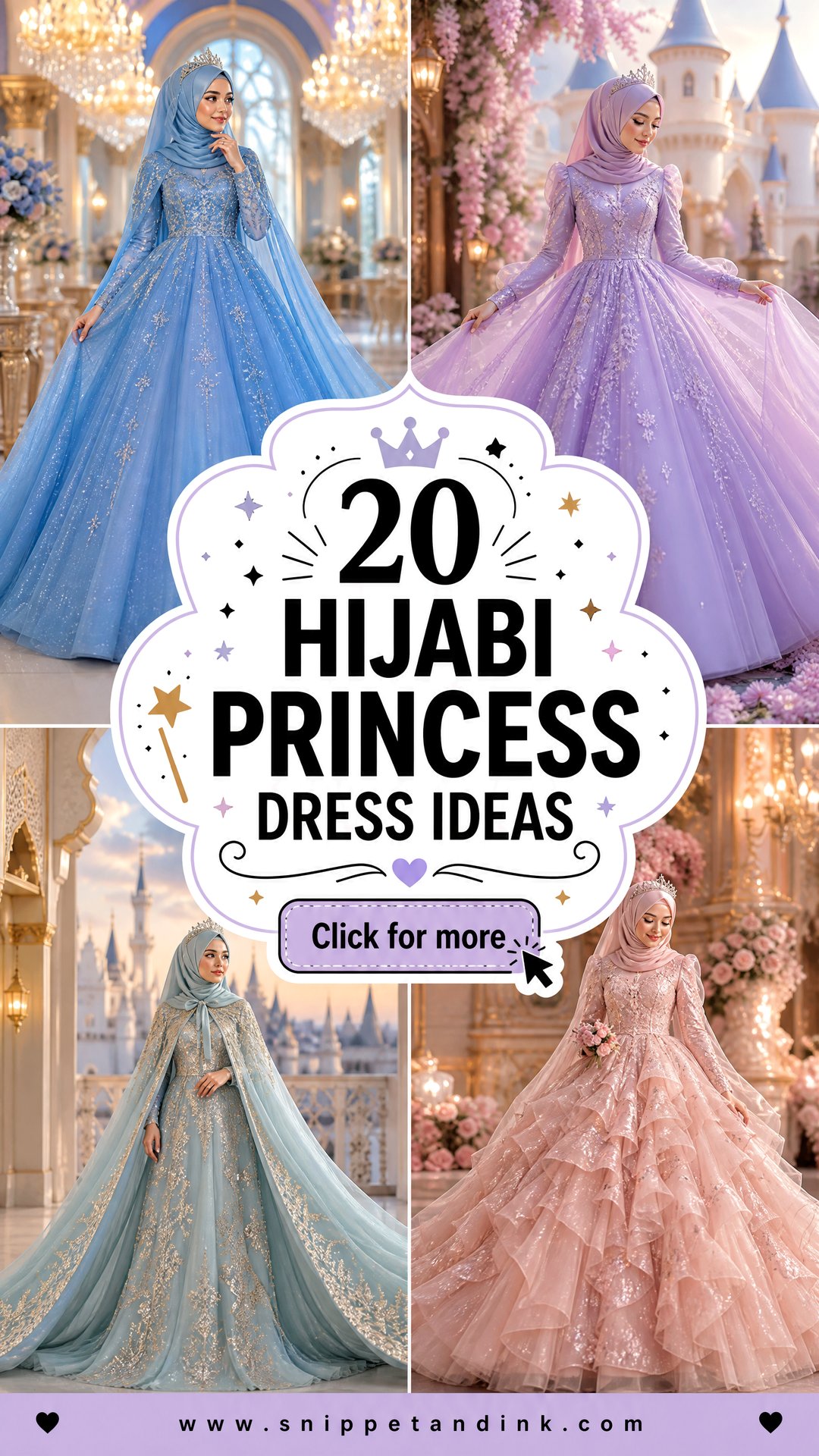 20 Hijabi Princess Dress Ideas for Magical Modest Style - 20 Hijabi Princess Dress Ideas for Magical Modest Style