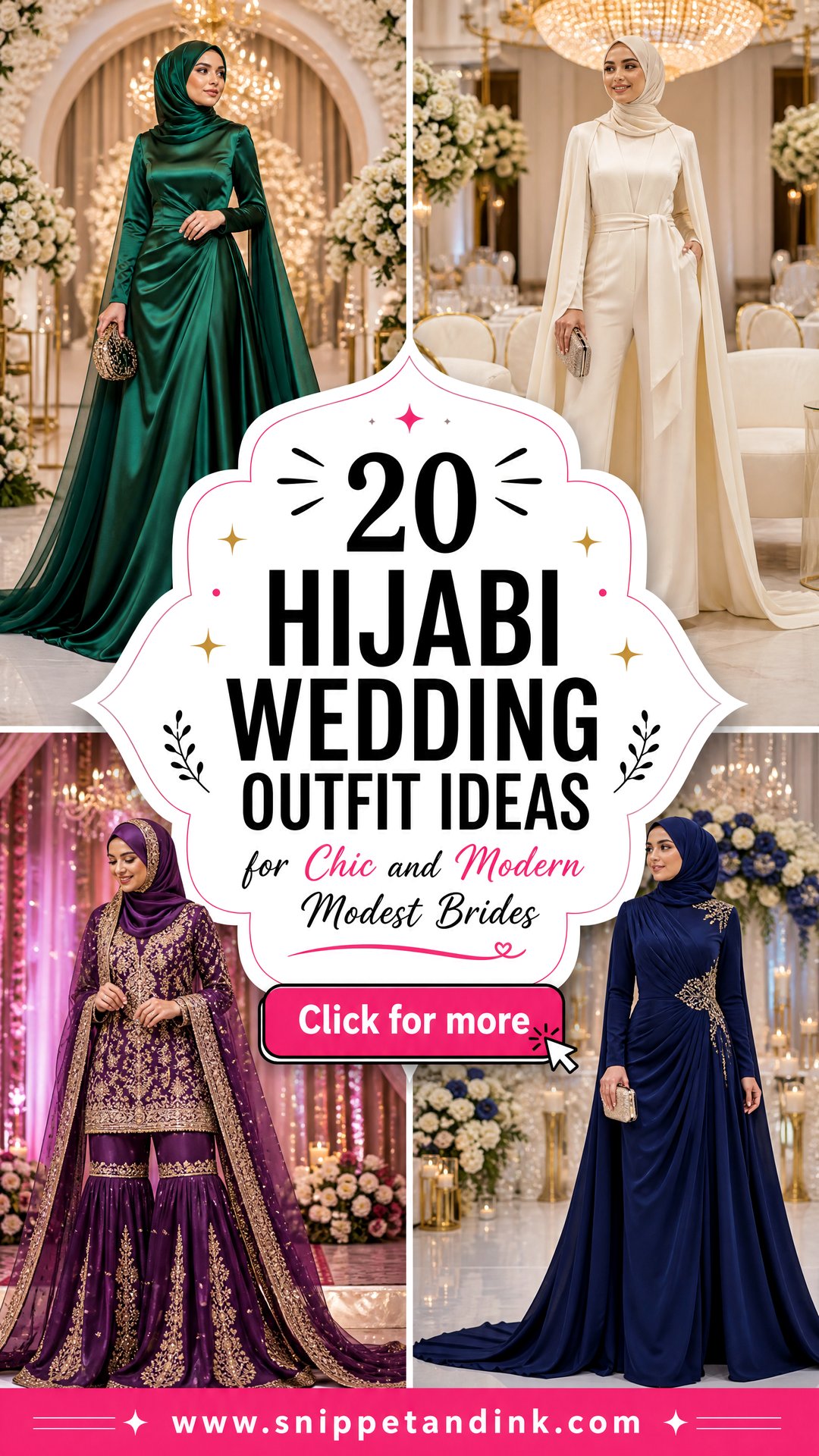 20 Hijabi Wedding Outfit Ideas for Chic and Modern Modest Brides - 20 Hijabi Wedding Outfit Ideas for Chic and Modern Modest Brides