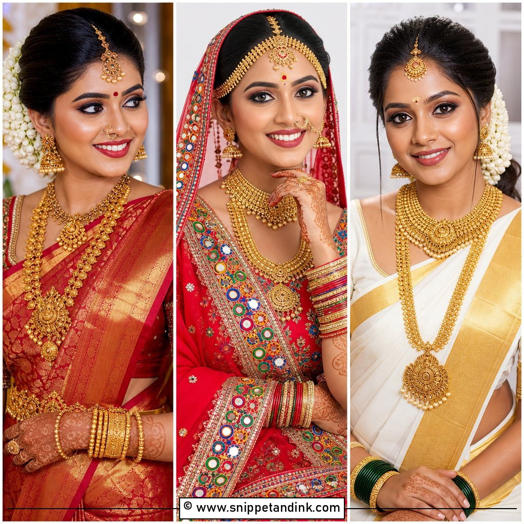 20 Hindu Bridal Makeup Ideas for a Timeless Wedding Glow