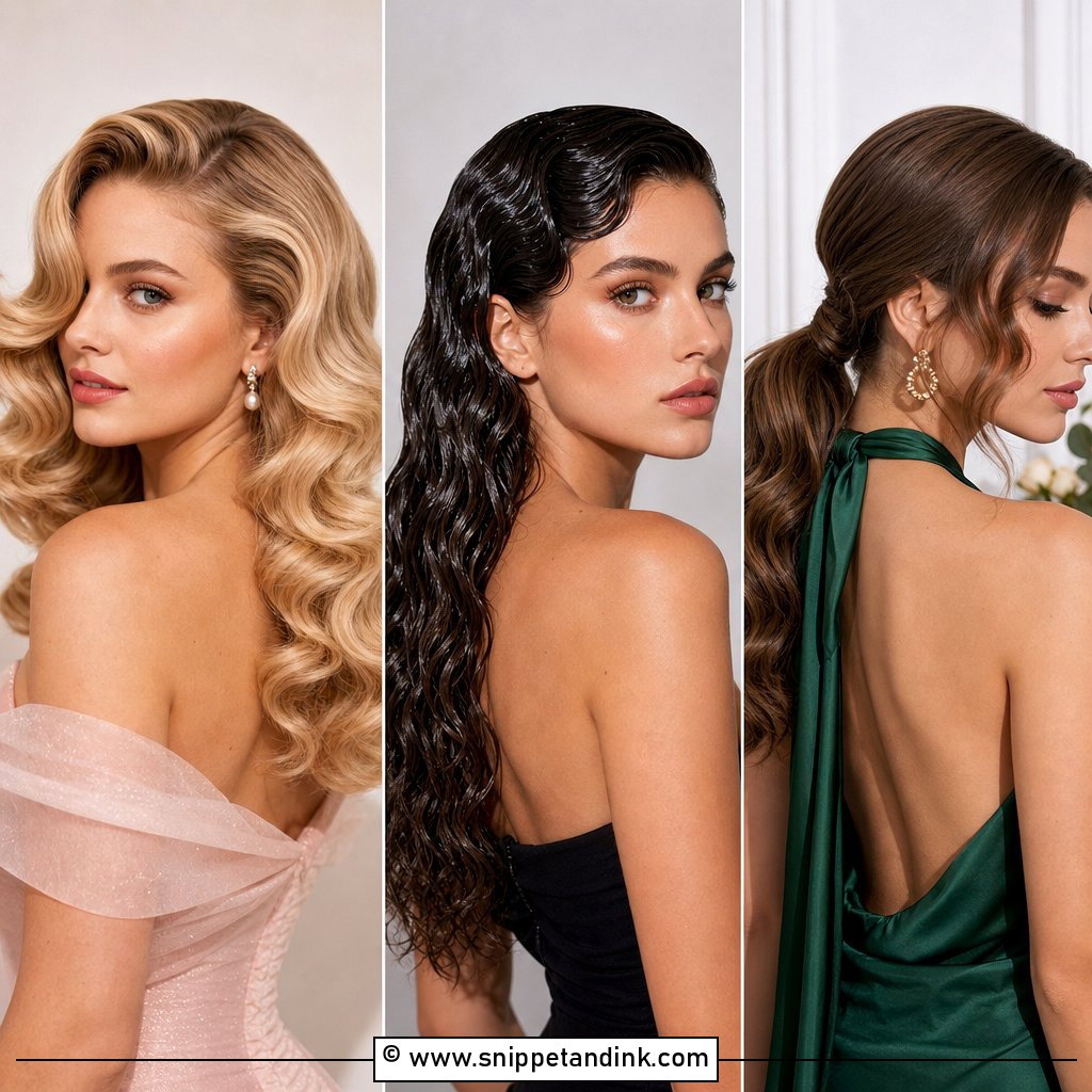 20 Hollywood Glam Bridal Hair Ideas for Red Carpet Romance